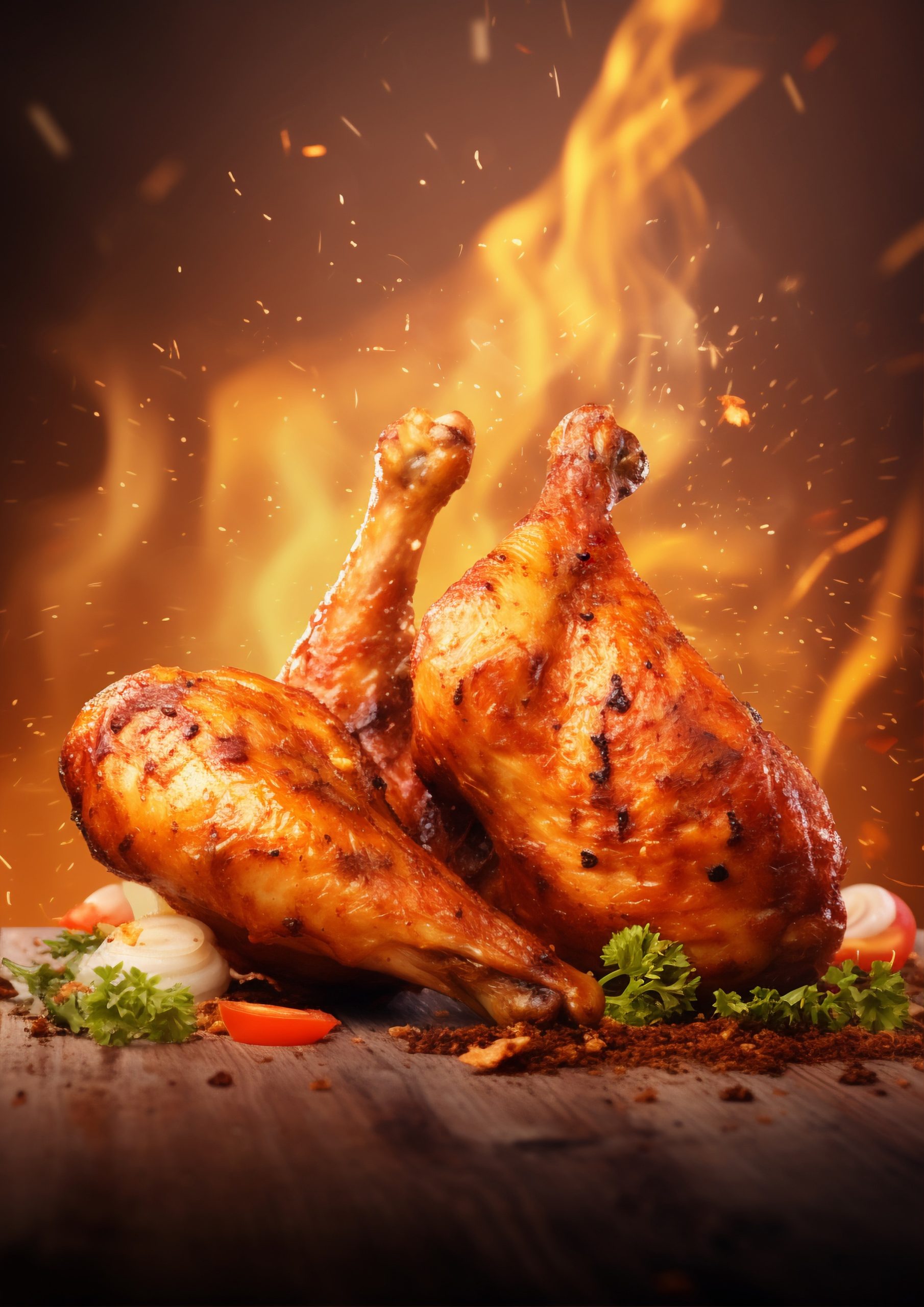 close-up-delicious-chicken-meal